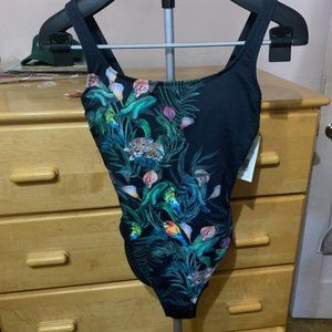 Johnny Was Calla Lily Tank Suit NWT